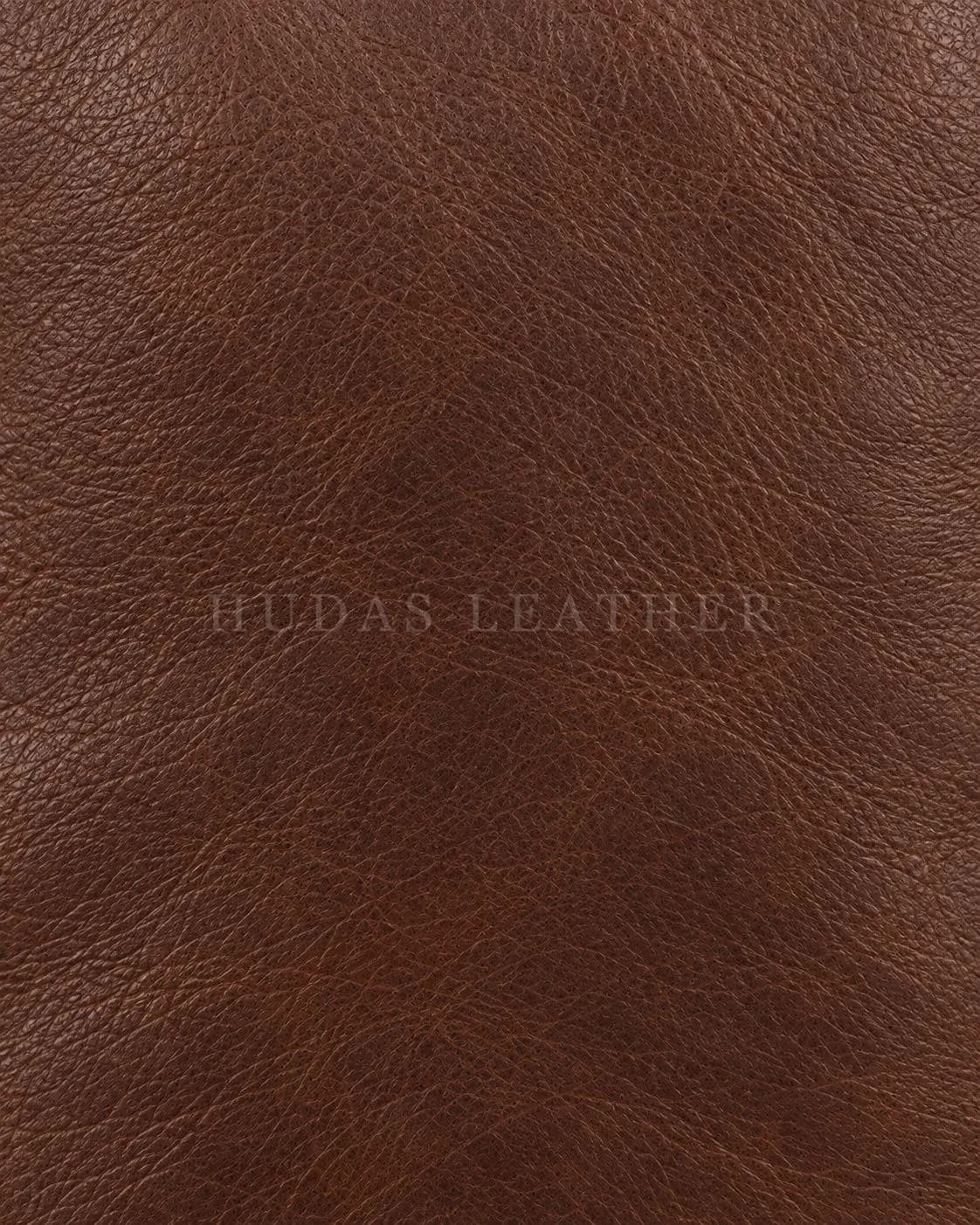 Leather Backpack in Full-Grain Polished Cowhide, Dark Walnut, view 5