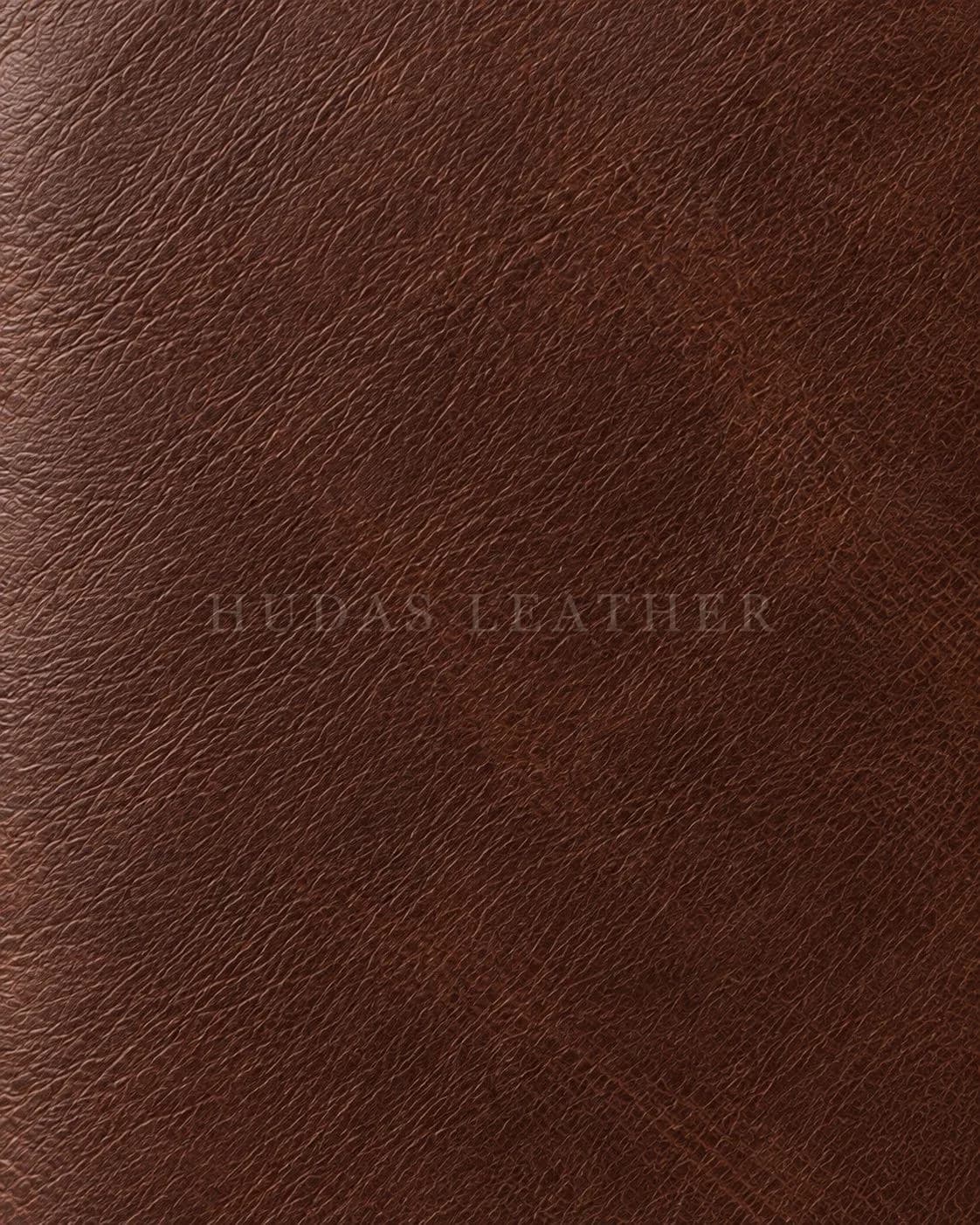 Personalized Passport Holder in Full-Grain Polished Cowhide, Dark Walnut, view 5
