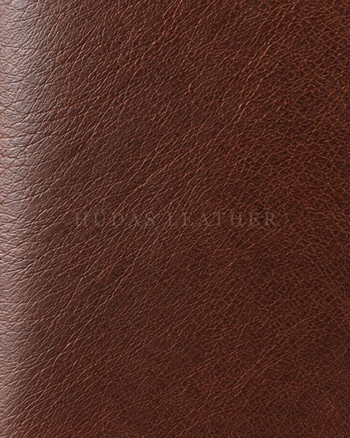 Personalized Wallet in Full-Grain Polished Cowhide, Dark Walnut, view 5