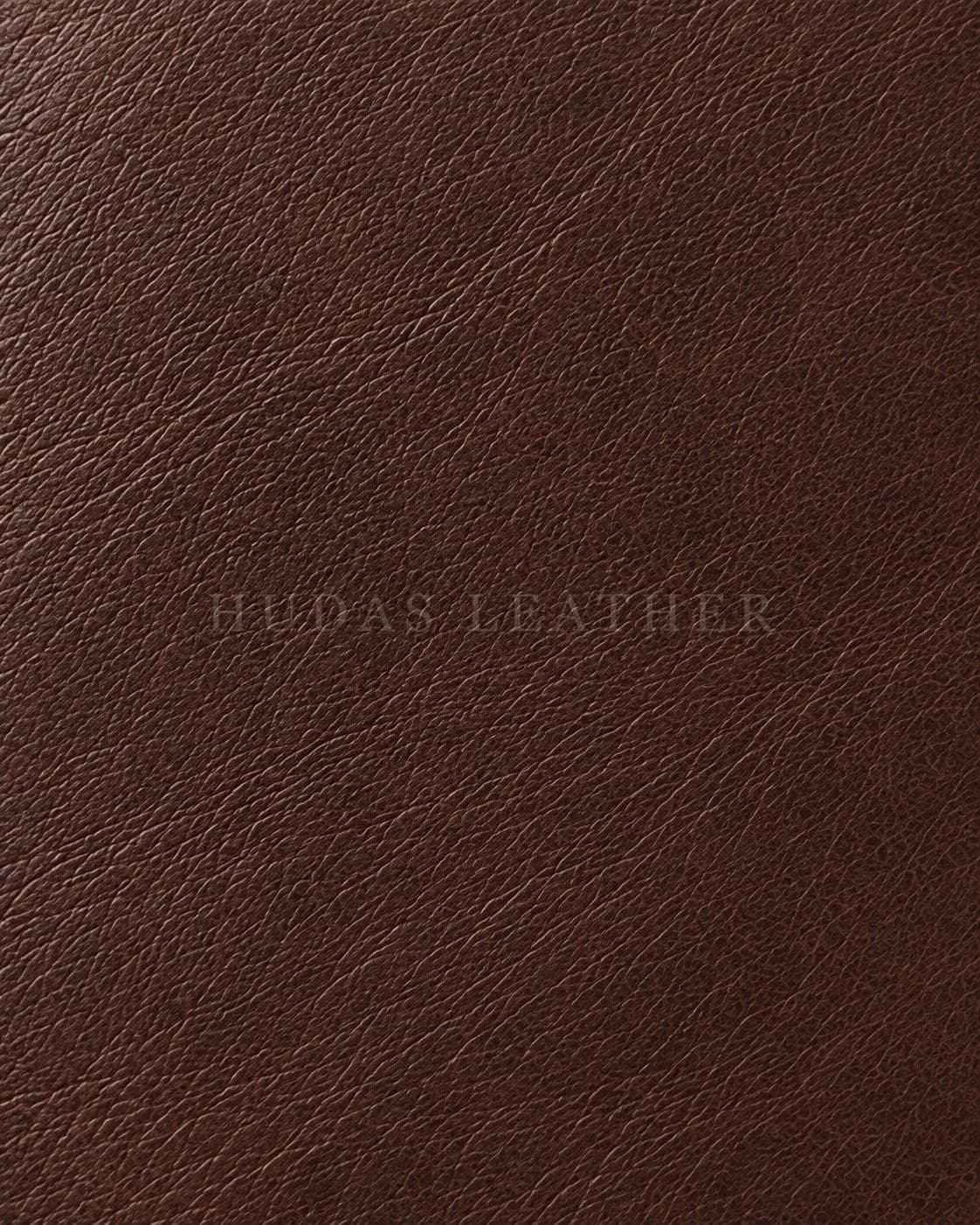 Slim Money Clip in Full-Grain Polished Cowhide, Dark Walnut, view 5