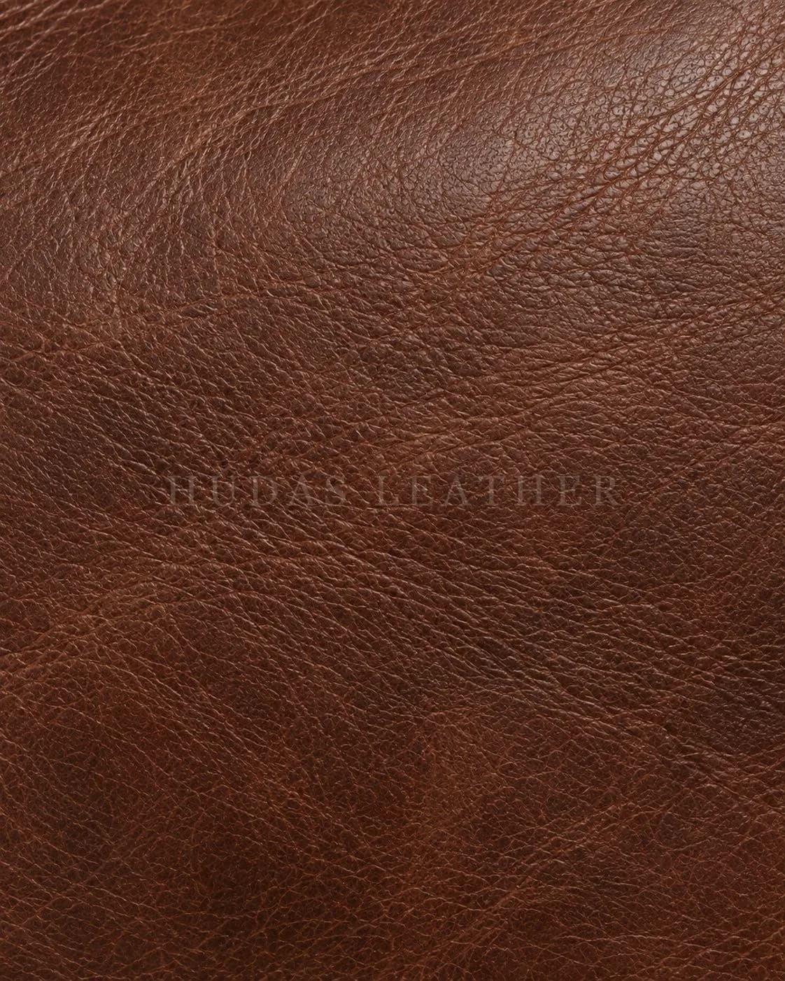 Weekend Holdall in Full-Grain Polished Cowhide, Dark Walnut, view 5